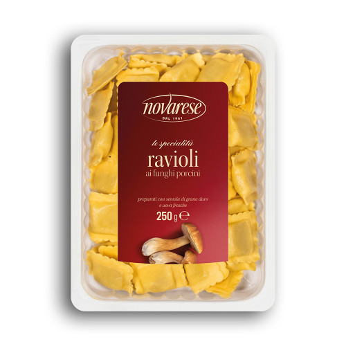Ravioli ai funghi porcini