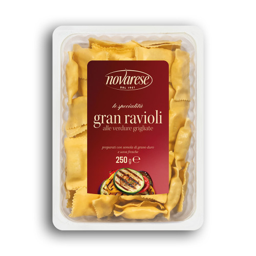 Gran Ravioli alle verdure grigliate